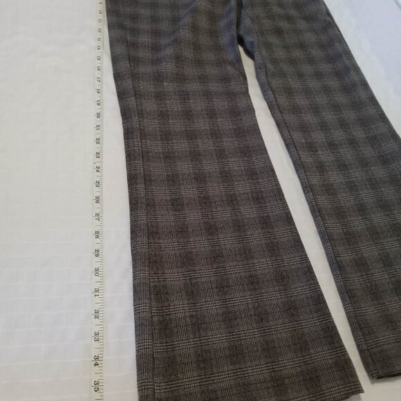 Hippie pants with checks and thin lines in shades of brown and black - Picture 5 of 9